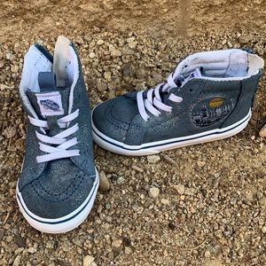 Vans Harry Potter blue toddler sneaker size 8.5